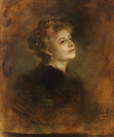 Lily von Poschinger da Franz von Lenbach